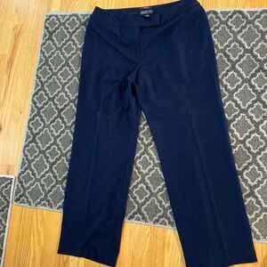 Style and Company stretch navy size 12 ,62%, poly 34% rayon 4%, spandex pants